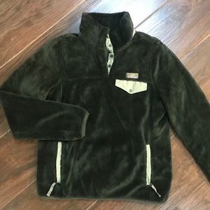 LL Bean Hi-Pile Fleece Pullover